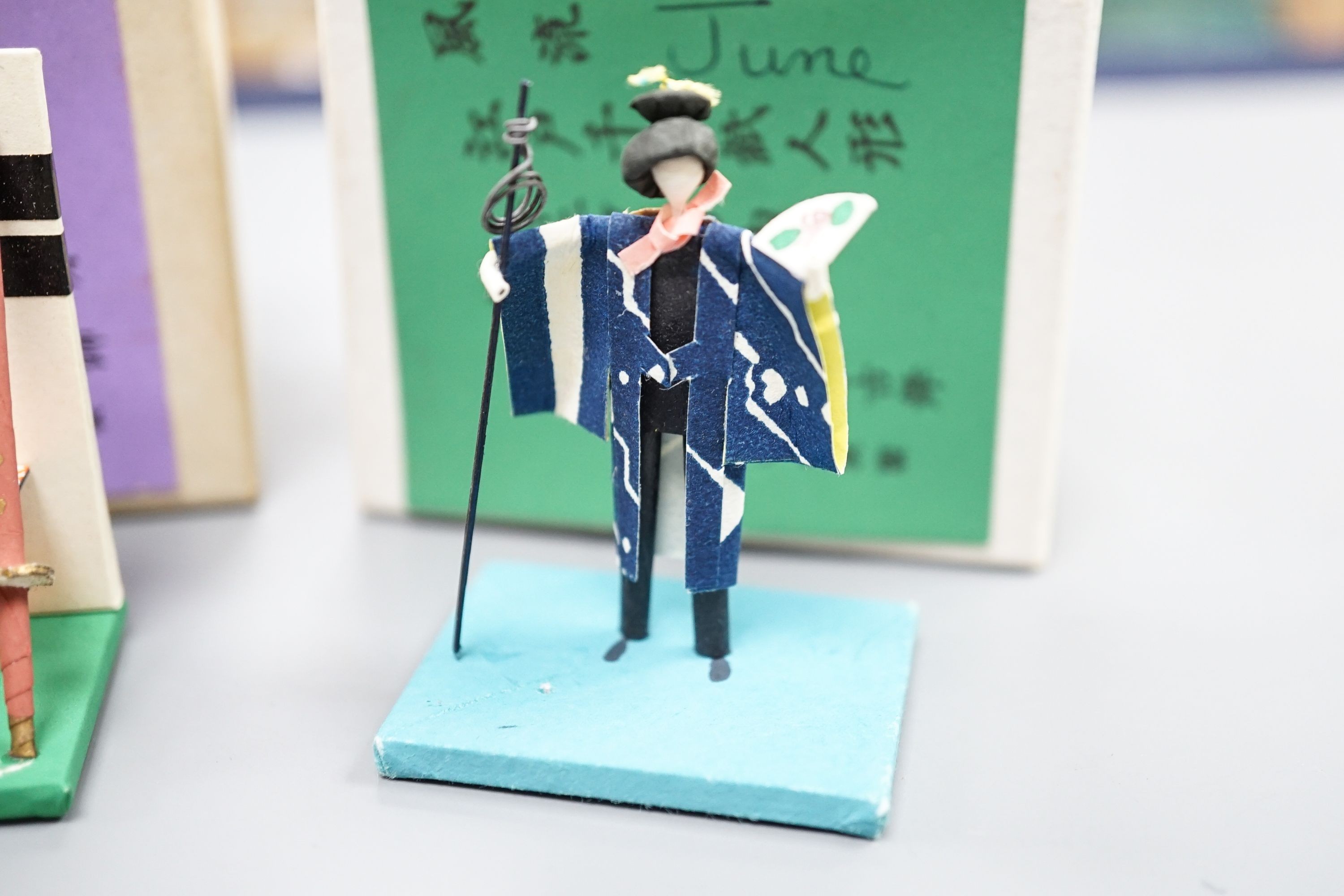 Japanese dolls- months of the year- 12 total